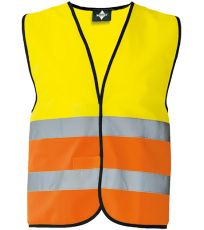 Unisex reflexní vesta Wolfsburg Korntex Signal Yellow