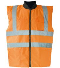 Hi-Vis reverzibilní bezpečnostní bodywarmer Ural 2-v-1 Hi-Vis Reversible Safety Bodywarmer Ural 2-in-1 Korntex