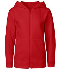 Dětská mikina na zip NE13301 Neutral Red