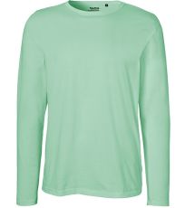 Pánské tričko s dlouhým rukávem NE61050 Neutral Dusty Mint