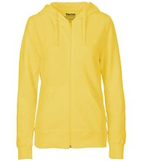 Dámská mikina na zip NE83301 Neutral Dusty Yellow