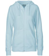 Dámská mikina na zip NE83301 Neutral Light Blue