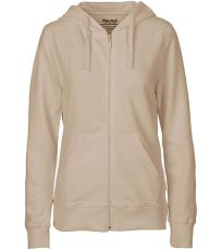 Dámská mikina na zip NE83301 Neutral Sand