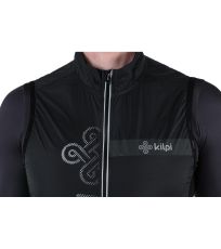 Pánská cyklistická vesta FLOW-M KILPI Černá