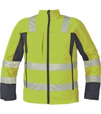 Pánská HI-VIS softshellová bunda MALTON Cerva