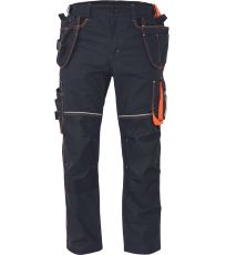 Pánské pracovní kalhoty KNOXFIELD 320 Knoxfield antracit/oranžová