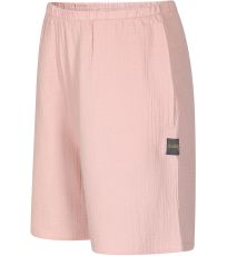 Dětské bavlněné kraťasy UOPEKMERO NAX růžová