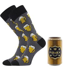 Pánské trendy ponožky PiVoXX + plechovka VoXX® vzor A