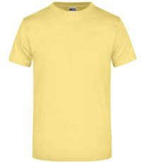 Unisex triko JN002 James&Nicholson Light Yellow