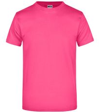 Unisex triko JN002 James&Nicholson Pink