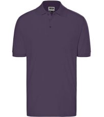 Unisex polokošile JN070 James&Nicholson Aubergine