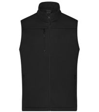 Pánská softshellová vesta JN1170 James&Nicholson Black