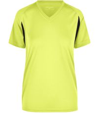Dámské funkční triko JN316 James&Nicholson Fluo-Yellow