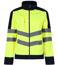 Pánská softshellová bunda - reflexní Pro Hi-Vis REGATTA Yellow