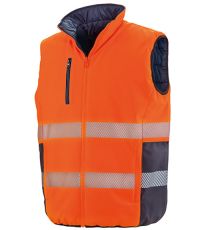 Unisex oboustranná zateplená bezpečnostní vesta R332X Result