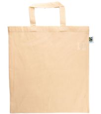 Bavlněná taška s krátkými uchy XT500N Printwear Natural