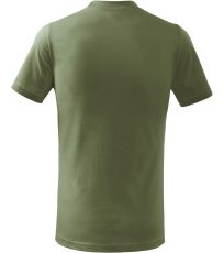 Dětské triko Basic Malfini khaki