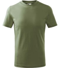 Dětské triko Basic Malfini khaki