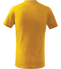 Dětské triko Basic free Malfini žlutá