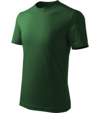 Dětské triko Basic free Malfini lahvově zelená