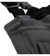 Dětské softshellové lyžařské kalhoty NEXO 2 ALPINE PRO šedá