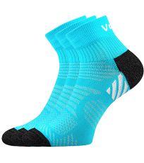 Unisex sportovní ponožky - 3 páry Raymond Voxx tyrkys