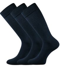 Pánské společenské ponožky - 3 páry Diplomat Lonka tmavě modrá
