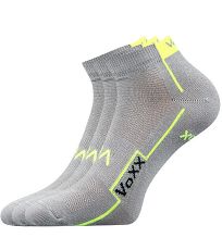 Unisex sportovní ponožky - 3 páry Kato Voxx světle šedá