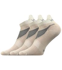 Unisex sportovní ponožky - 3 páry Iris Voxx béžová