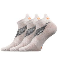 Unisex sportovní ponožky - 3 páry Iris Voxx světle šedá