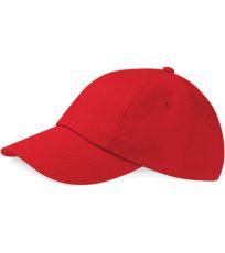 Unisex bavlněná kšiltovka B58 Beechfield Classic Red