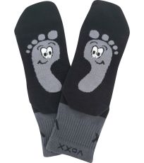 Unisex sportovní ponožky - 3 páry Barefootan Voxx tmavě šedá