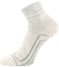 Unisex lněné ponožky - 3 páry Linemum VoXX® režná melé