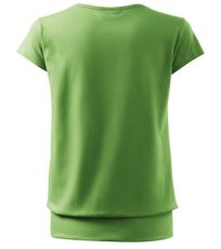 Tričko dámské City Malfini trávově zelená