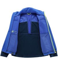 Dětská softshellová bunda UKEBO 2 ALPINE PRO Dazzling blue