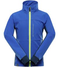 Dětská softshellová bunda UKEBO 2 ALPINE PRO Dazzling blue