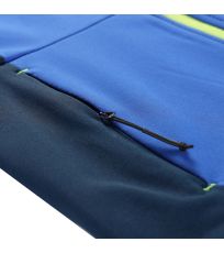 Dětská softshellová bunda UKEBO 2 ALPINE PRO Dazzling blue