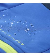 Dětská softshellová bunda UKEBO 2 ALPINE PRO Dazzling blue