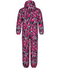 Dětský zimní overal CUZU LOAP Magenta Purple Allover / Pink
