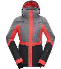 Dámská lyžařská bunda SARDARA 2 ALPINE PRO oranžová