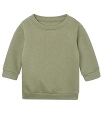 Dětská mikina přes hlavu BZ64 Babybugz Soft Olive