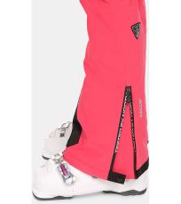 Dámské lyžařské kalhoty RAVEL-W KILPI Růžová