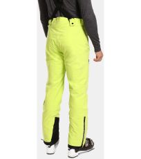 Pánské lyžařské kalhoty RAVEL-M KILPI Zelená