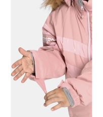 Dívčí lyžařská bunda DALILA-JG KILPI Světle růžová