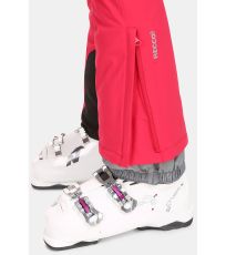 Dámské lyžařské kalhoty EURINA-W KILPI Růžová