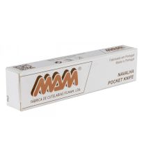 Zavírací nůž s koženým poutkem s pojistkou - oliva YTSN00221 MAM oliva