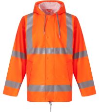 Hi-Vis prodyšná bunda do deště HVS450 YOKO Fluorescent Orange