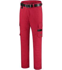 Pracovní kalhoty unisex Work Pants Twill Tricorp červená