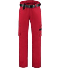 Pracovní kalhoty unisex Work Pants Twill Tricorp červená