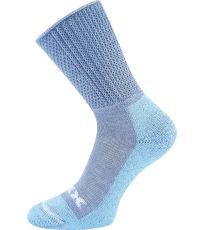 Silné merino ponožky Vaasa Voxx světle modrá